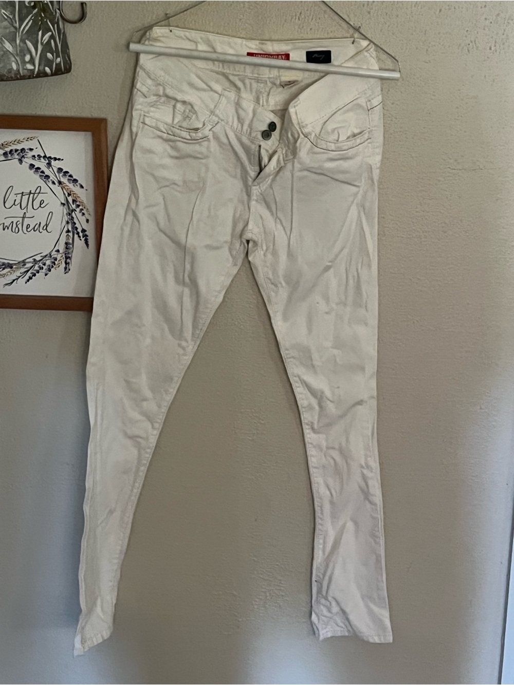 UNIONBAY White Skinny Women's Pants
